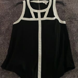 Candies dress tank bold black and white design